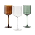 thumbnail image 3 of Member's Mark Ribbed Wine Glasses, 6-Pack, 3 of 3