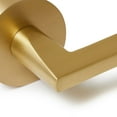 thumbnail image 3 of Explore Hardware Satin Gold Champagne Collection Door Handle, 2 Pack, 3 of 4