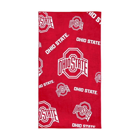 Logo Brands Ohio State Buckeyes 38"x72" Beach Towel