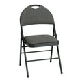 thumbnail image 2 of Member's Mark Superior Comfort Commercial Fabric Folding Chair with Scotchgard Protector, Gray, 2 of 9