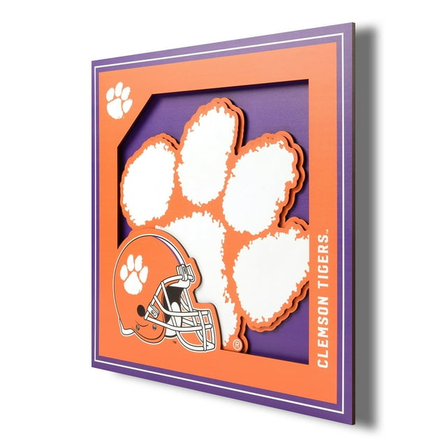 YouTheFan NCAA 3D Logo Series Wall Art - 12x12