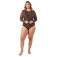 thumbnail image 8 of Edited by Maren Morris Women's Long Sleeve Bodysuit, 8 of 10