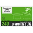 thumbnail image 1 of Member's Mark Deli Container with Lid 16 oz., 240 ct., 1 of 7