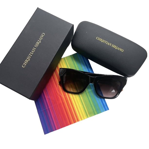 Christian Siriano Hutton Chunky Cat Eye Plastic Sunglasses  display picture 2