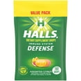 thumbnail image 1 of HALLS Defense Citrus Vitamin C Drops, Value Pack, 180 ct., 1 of 2