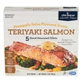 thumbnail image 1 of Live Ocean Pineapple Salsa Flavored Butter Teriyaki Salmon, Frozen, 5 ct., 1 of 9