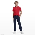 thumbnail image 1 of Nautica Boys Short Sleeve Performance Uniform Polo, 1 of 5
