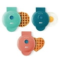 thumbnail image 1 of Dash Mini Maker 3-Pack Gift Set, Mini Waffle Maker + Mini Heart-Shaped Waffle Maker + Mini Maker Griddle, 1 of 8