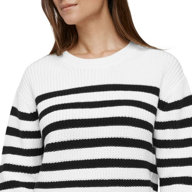 Gap Women's Woven Crewneck Sweater