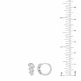 thumbnail image 4 of Lab Created Oval Diamond 0.96 CT. T.W Earrings in 14K Gold, 4 of 6