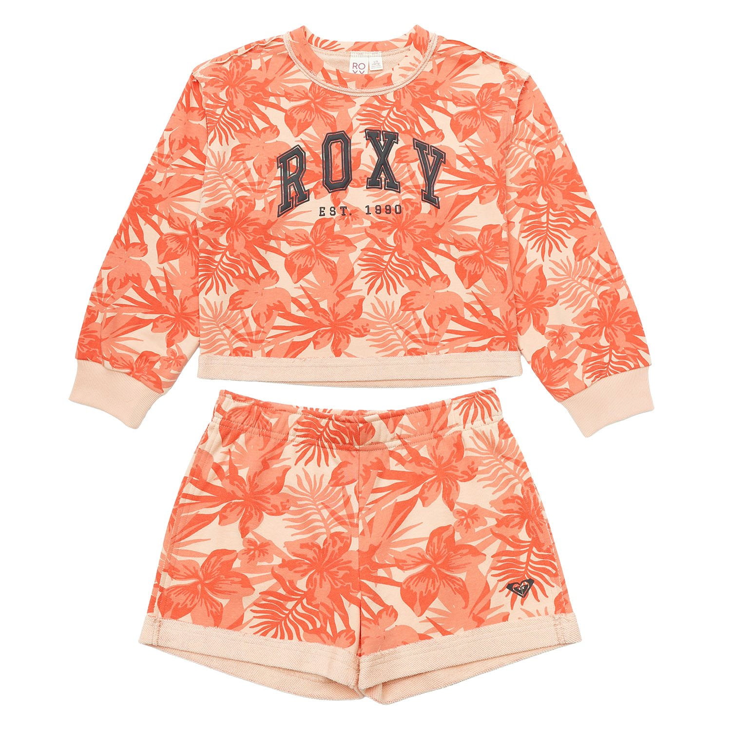 Roxy Girls 2-Piece Short and Long Sleeve Tee Set - Samsclub.com