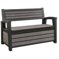 thumbnail image 5 of Keter Hudson Plastic Storage Bench Deck Box, 5 of 7