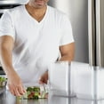 thumbnail image 3 of Hefty Clear Hinged Lid Plastic Container, 8" x 8" (125 ct.), 3 of 4