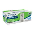 thumbnail image 1 of Marathon 1/8 Fold 2-Ply White Dinner Napkin, 12 pks., 100 napkins/pk., 1 of 8