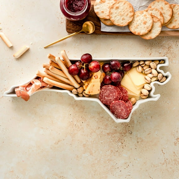 Lark Porcelain State-Shaped Bake & Serve Dish, Choose State