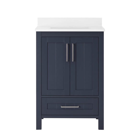 OVE Decors Kansas 24" W x 19" D Freestanding Bathroom Vanity with Sink
