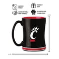 thumbnail image 3 of Logo Brands Cincinnati Bearcats 14oz Relief Mug Set, 3 of 5