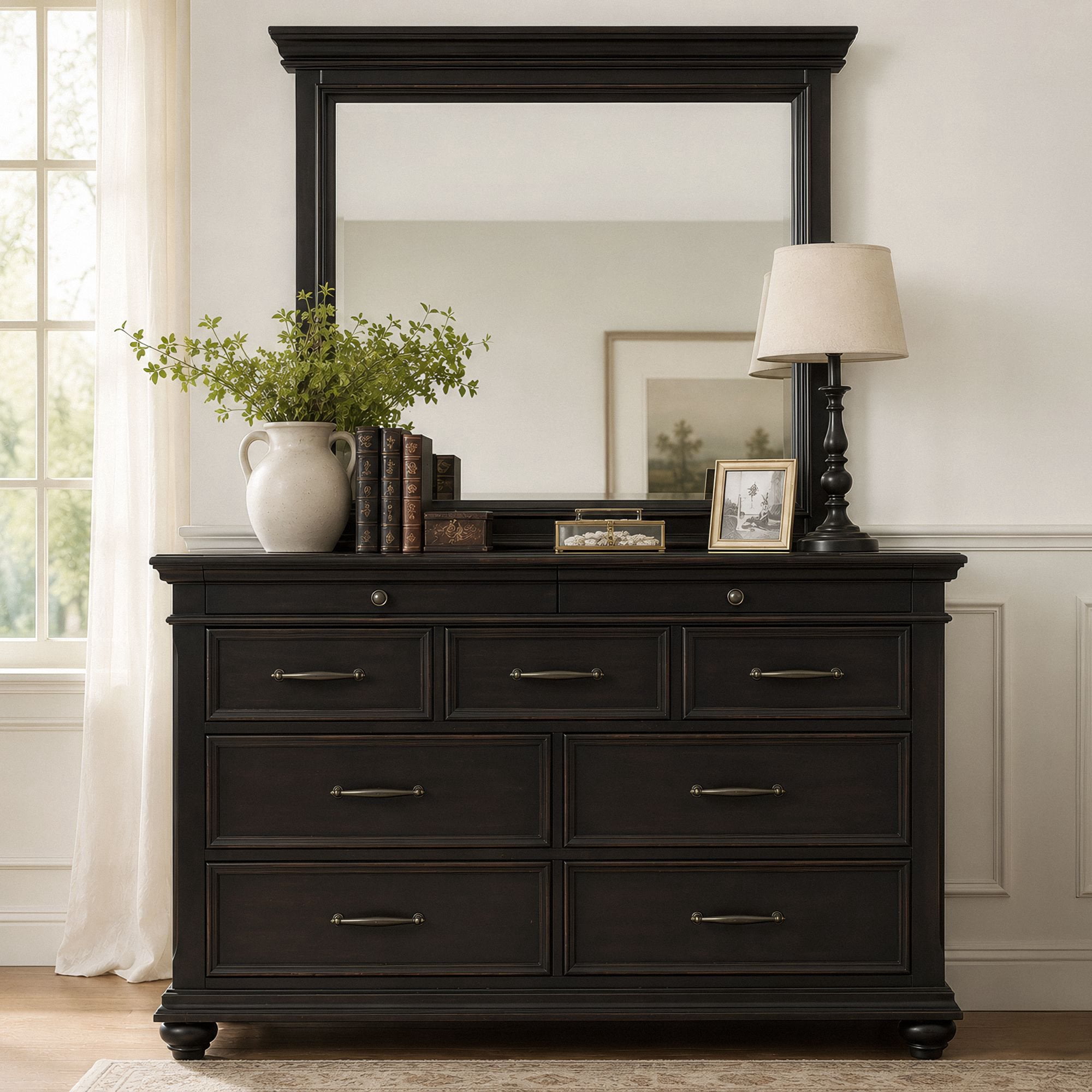 dresser sam's club Dressers at distressed finish beautifully Scott - 7-Drawer Dresser -