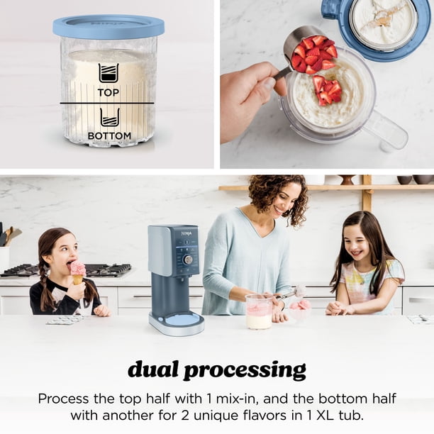 Ninja CREAMi XL Deluxe 11-in-1 Frozen Treats Maker, 11 One-Touch