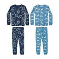 thumbnail image 2 of Member's Mark Toddler & Boys 4-Piece Organic Cotton Pajama Set, 2 of 9