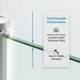 thumbnail image 16 of Breeze 36” x 36” x 77” Corner Shower Kit with Clear Glass, Walls, Base and Hardware, 16 of 20