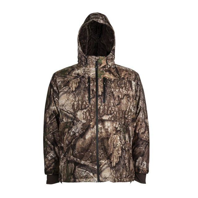 Habit Men’s Waterproof Insulated Hooded Rain Jacket