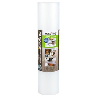 Duck Clear Classic EasyLiner – 18"x30' Clear Shelf Liner