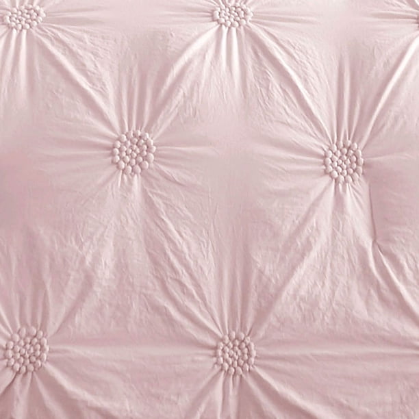 Ultra Plush Floral Pintuck Comforter Set, Assorted Sizes