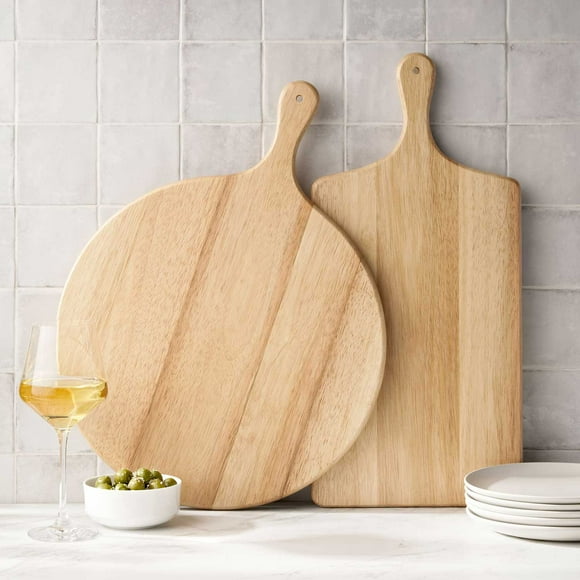 Member's Mark Rubber Wood Charcuterie Boards, Set of 2