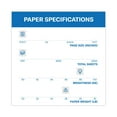 thumbnail image 3 of Hammermill - Laser Print Paper, 28lb, 98 Bright, 8-1/2 x 11" - 1 Ream, 3 of 8