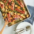thumbnail image 7 of Nordic Ware Naturals 3-Piece Aluminum Cookie Sheet Set, Half Sheet, Quarter Sheet, Eighth Sheet, 7 of 16