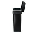thumbnail image 2 of Clorox 13 Gallon Open Top Stainless Steel Trash Can with Anti-Microbial Odor Protection  Including GLAD 45ct 13 Gallon Bags, 2 of 8