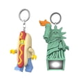 thumbnail image 2 of LEGO Hot Dog & Lady Liberty Keychain Lights + Space Sticker, 2 of 6