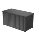 thumbnail image 2 of Keter 170 Gal. Resin Deck Box Large Indoor/Outdoor Storage, 2 of 13