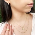 thumbnail image 5 of Saint Christopher Medallion Pendant Necklace in 14K Gold, 5 of 5