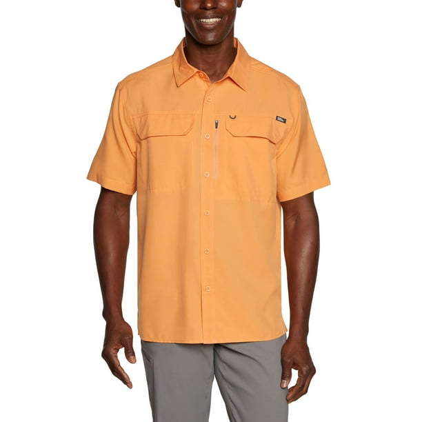 Eddie Bauer Men's Short Sleeve Woven Tech Shirt - Samsclub.com