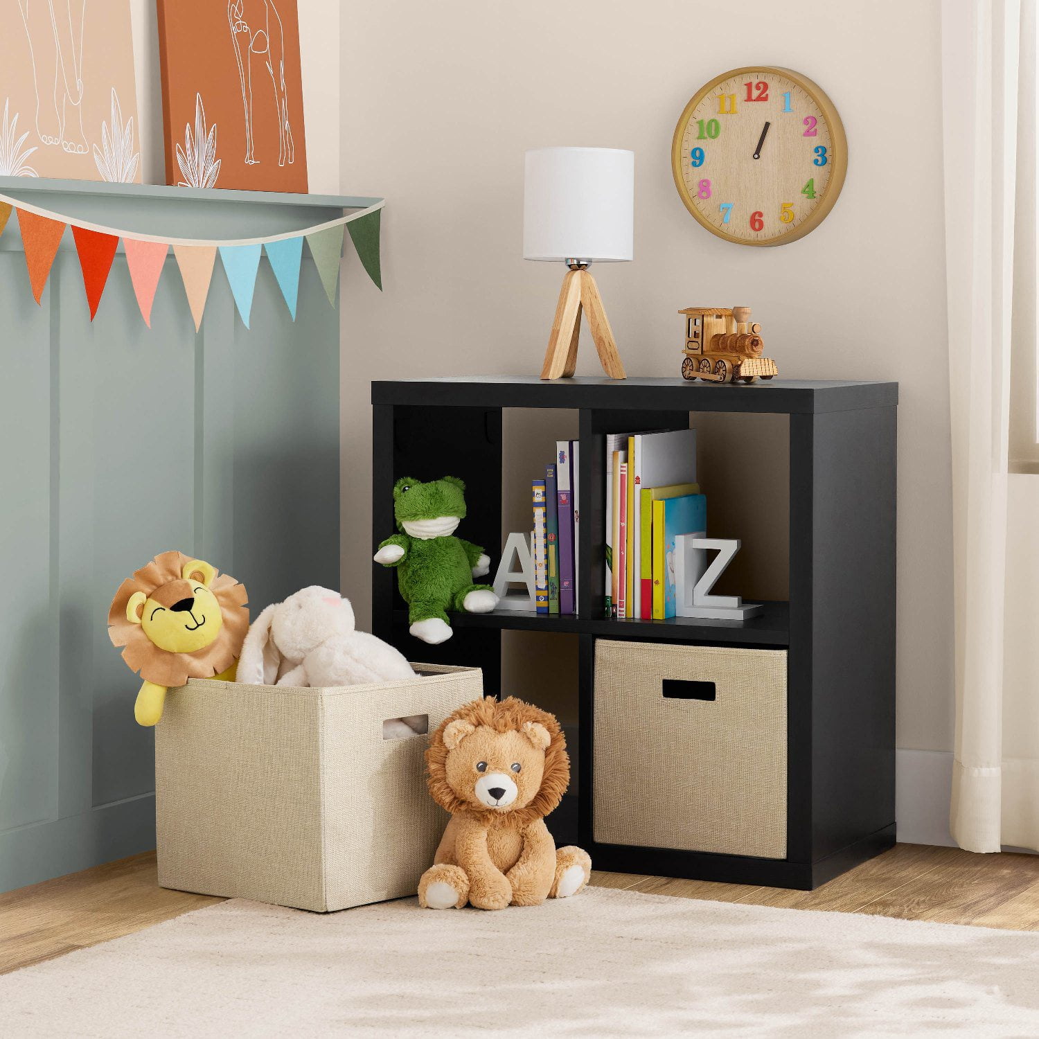 Member's Mark 4-Cube Organizer with Storage Bins - Samsclub.com