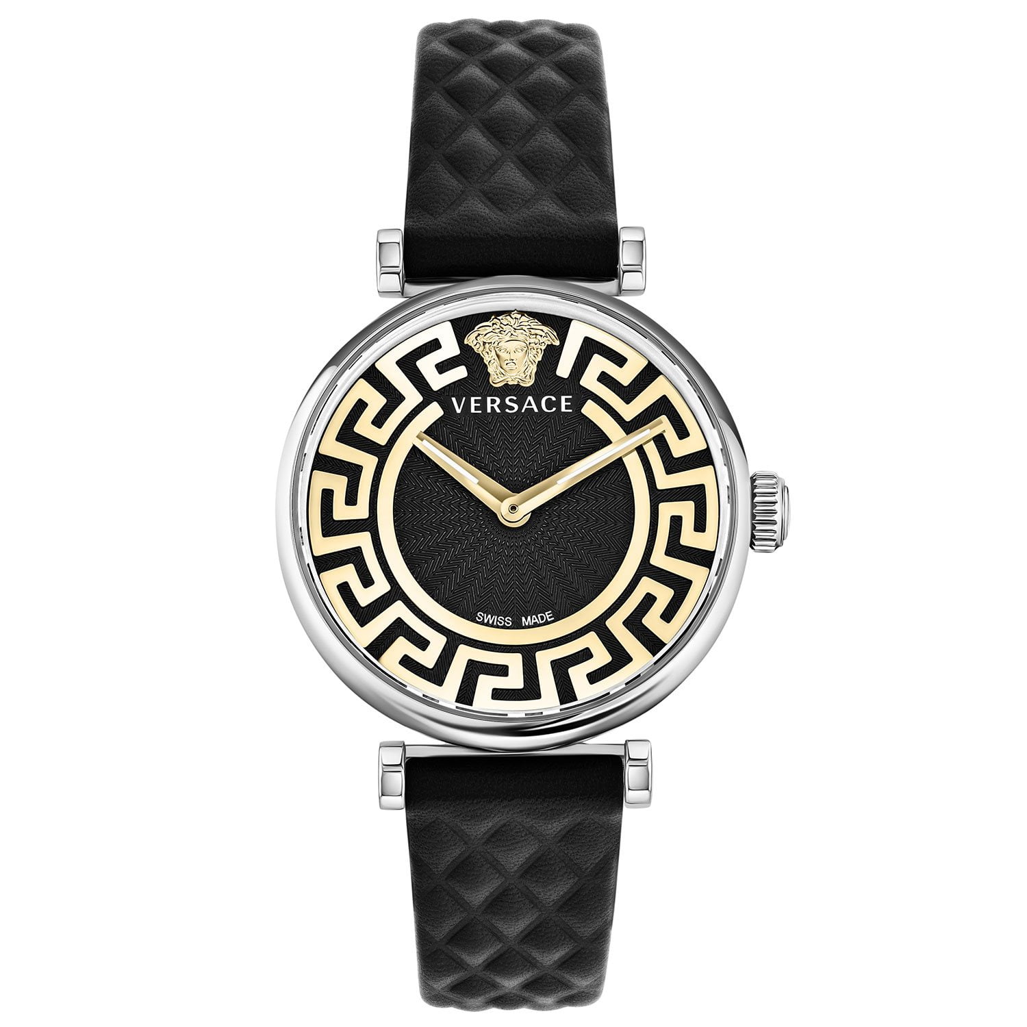 ジャンク品 VERSACE レディース 腕時計 Versace Women's Greca Chic Leather Watch, 35mm - Samsclub.com