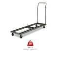 thumbnail image 2 of Alera Metal Chair/Table Cart, 600 lbs. Capacity, Black, 2 of 8
