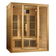 thumbnail image 2 of Maxxus Infrared 3-Person Sauna Red Light with 7 Carbon Heaters, 2 of 10