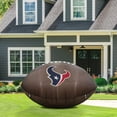 thumbnail image 2 of Logo Brands Houston Texans Pre-Lit 10'x6' Inflatable Football, 2 of 6