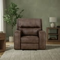 thumbnail image 1 of Bryceton Fabric Manual Recliner, Dark Brown, 1 of 16