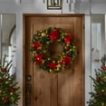 thumbnail image 1 of Member's Mark Pre-Lit 32" Decorated Wreath, 1 of 4
