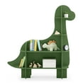 thumbnail image 2 of Delta Children Dinosaur Shaped Bookcase, Green, 2 of 9