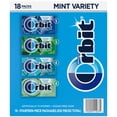 thumbnail image 1 of Orbit Mint Sugar Free Chewing Gum, Variety Pack, 14 pcs., 18 pk., 1 of 8