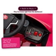 thumbnail image 4 of American Girl Power Wheels 12V Pink Sports Car Ride-On with Doll Seat, 4 of 11