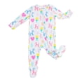 thumbnail image 4 of Angel Dear Baby Girls 2-Way Zipper Footie, 4 of 4