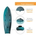 thumbnail image 3 of Lifetime Envoy 126" Tandem Sit-On-Top Kayak, Paddles Included, 3 of 12