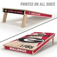 thumbnail image 2 of YouTheFan Georgia Bulldogs 2'x4' Cornhole Board Set, 2 of 6