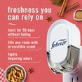 thumbnail image 5 of Febreze PLUG Air Freshener, Baked Cinnamon Apples and Cuddle Weather Holiday Scents, 1 Warmer + 5 Refills, 4.35 fl. oz., 5 of 10